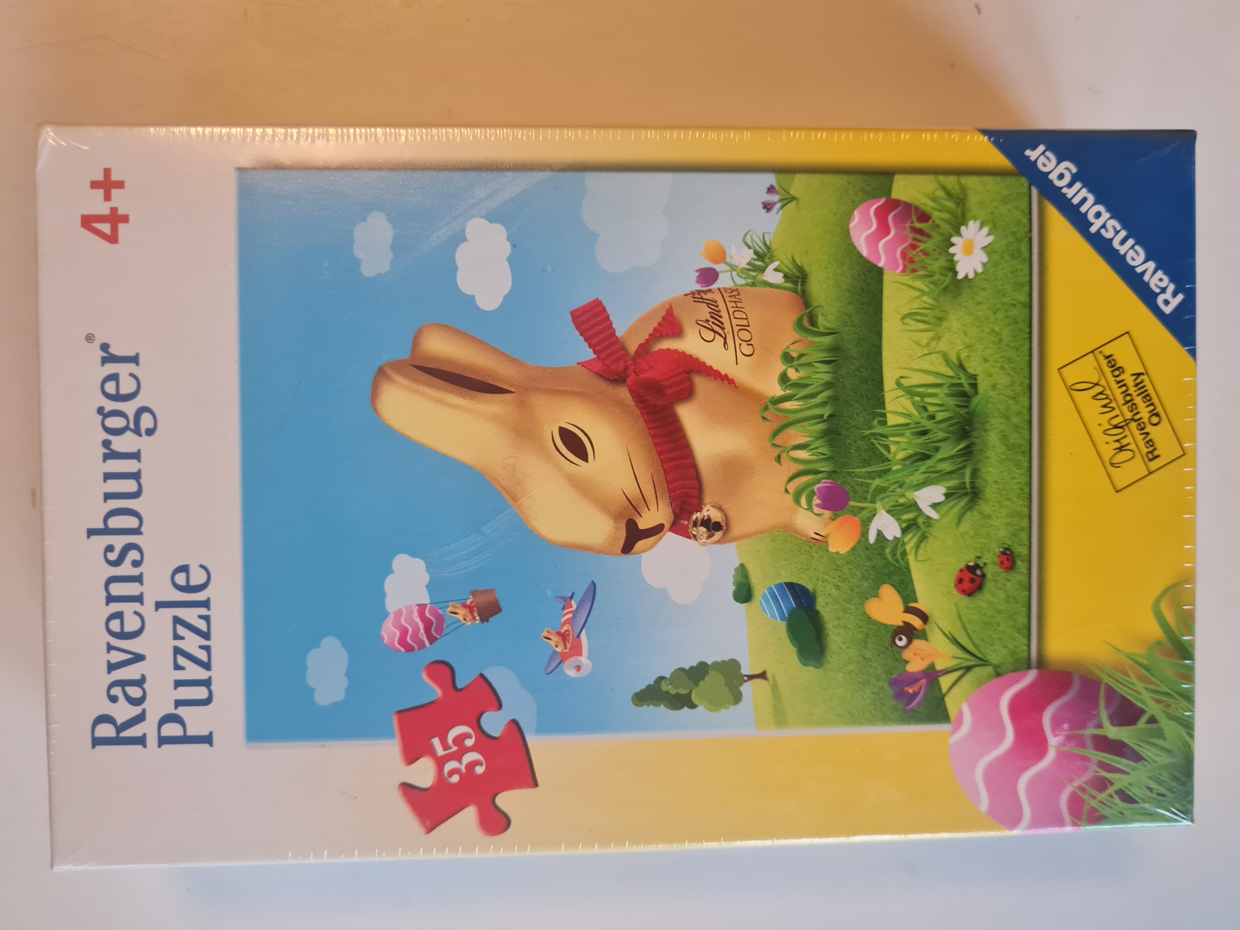 Puzzle Lindt Hase, 35 Teile, Neuware