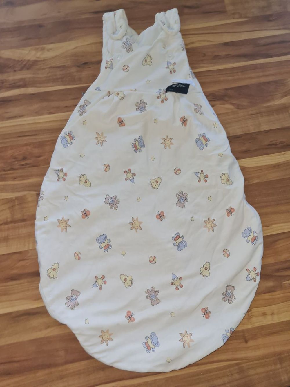 Alvi Schlafsack "Elefant - Bär - Ente", Gr. 62/68, ca. 2,5 TOG, Secondhand