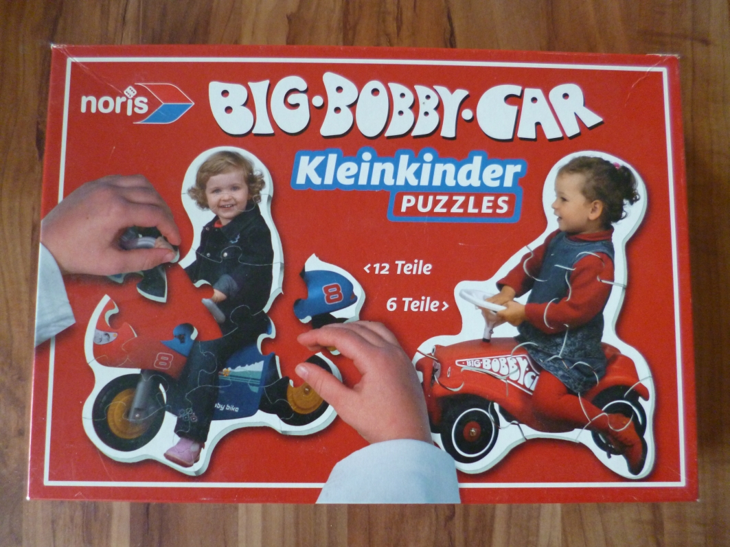 Big Bobby Car Puzzle, 6- und 12-Teile