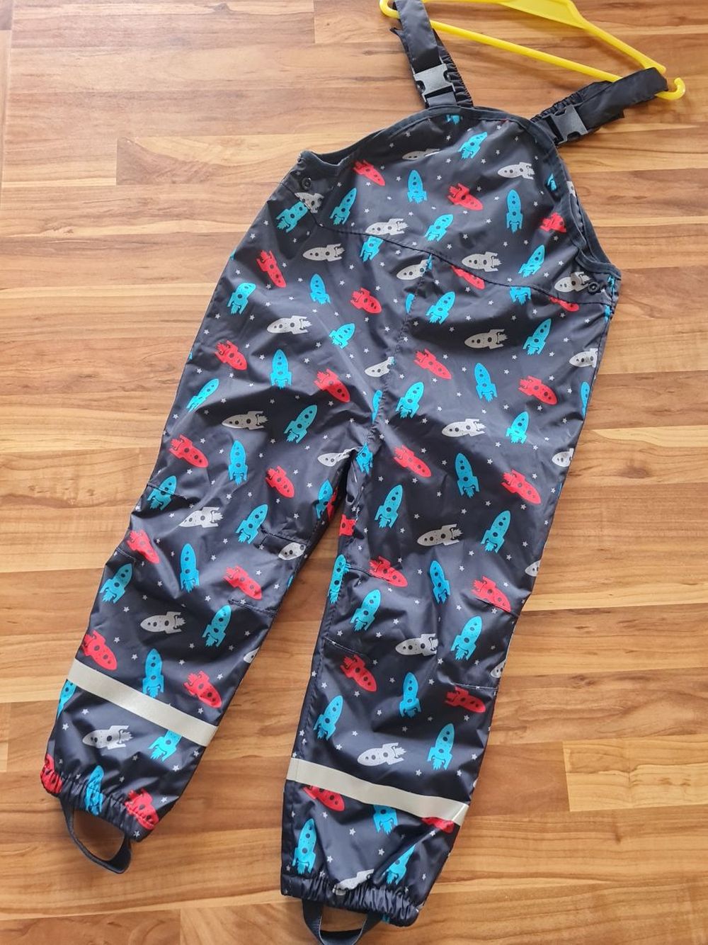 Topomini Regenhose "Raumschiffe" Gr. 92, Neuware mit Etikett