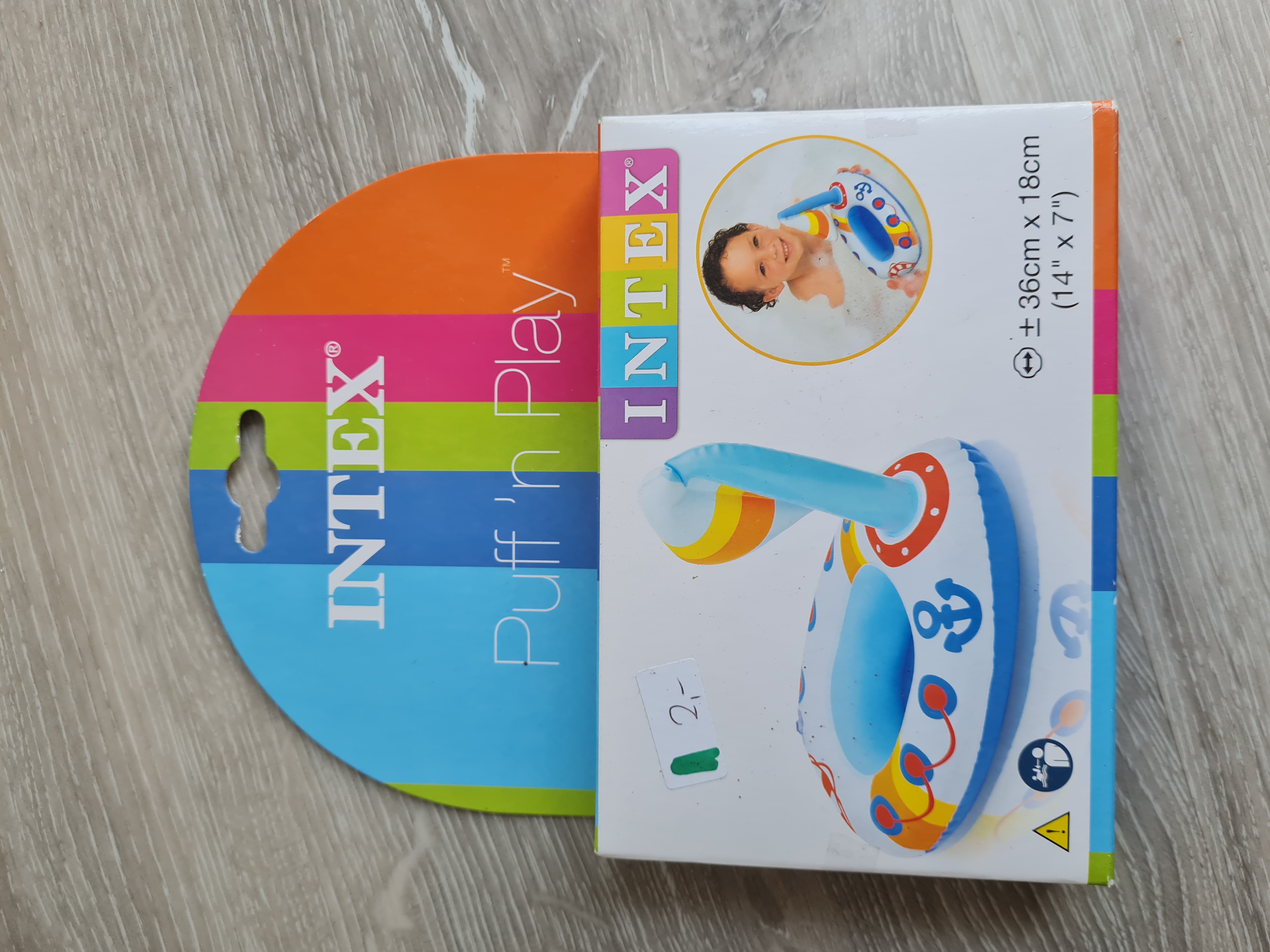 Intex Puff'n Play Badeboot, Neuware