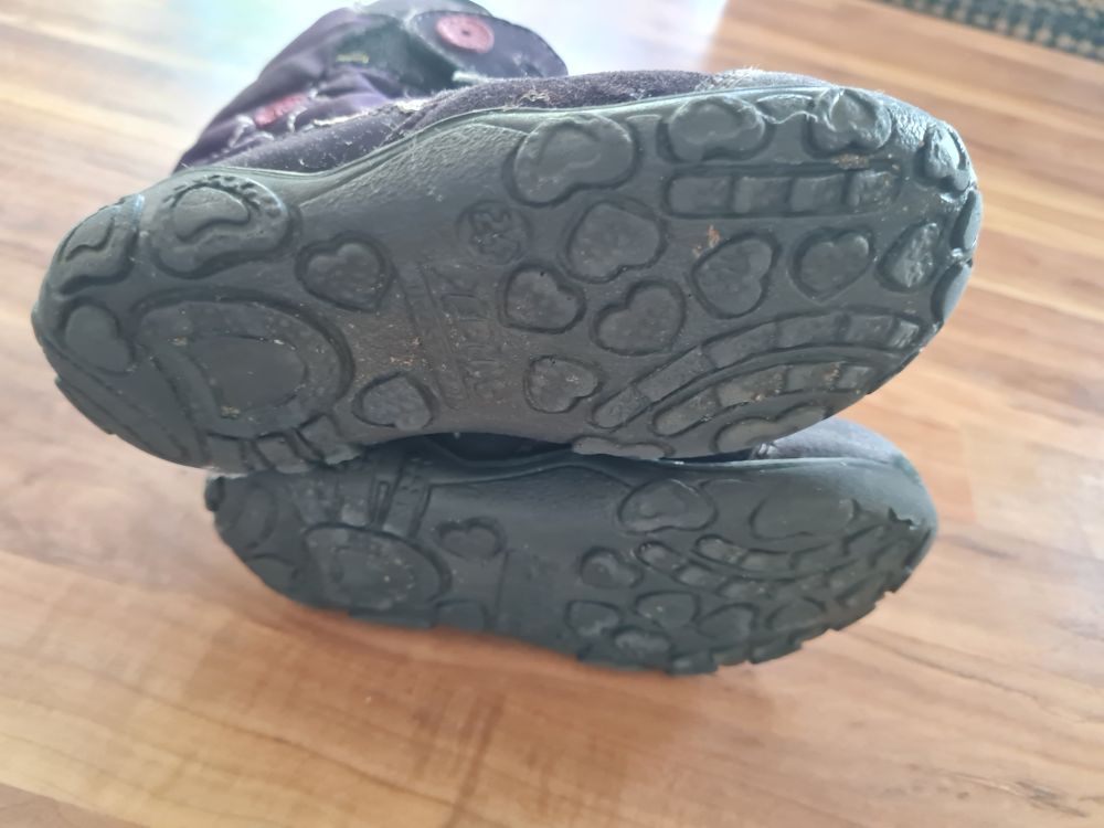 Pepino Winterstiefel mit Sympatex, lila, Gr. 24, Secondhand