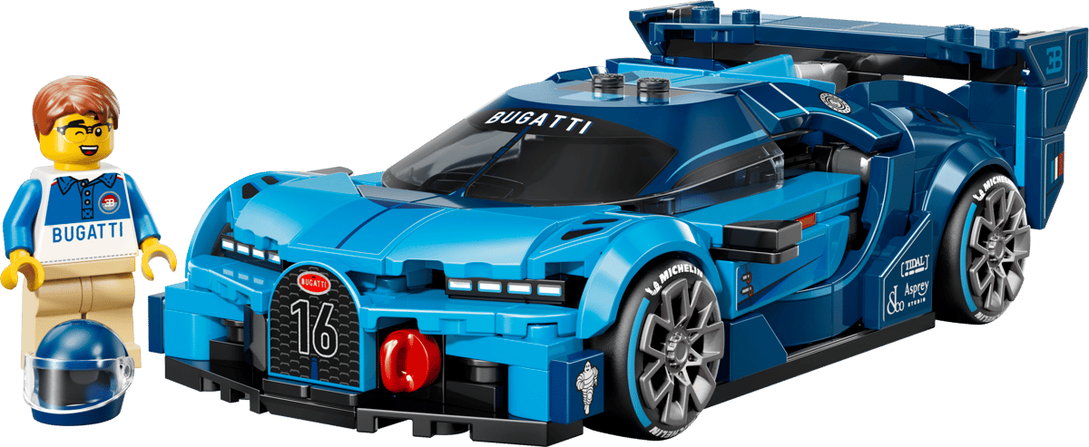 LEGO Speed Champions 77253 Bugatti Vision GT Hypersportwagen, Neuware