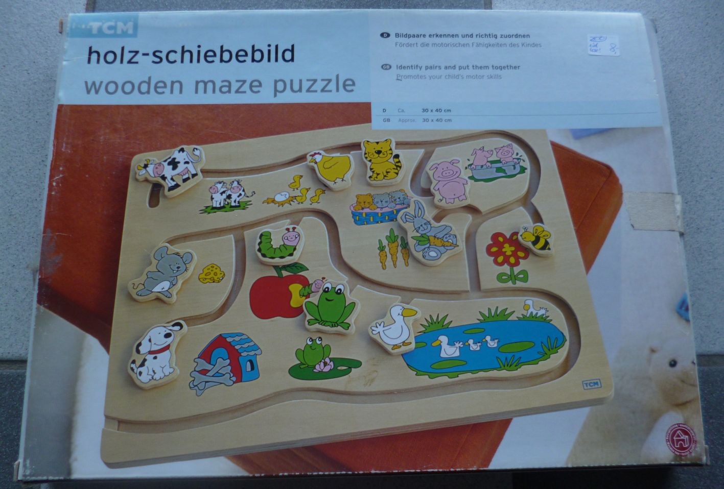 Holz-Schiebespiel