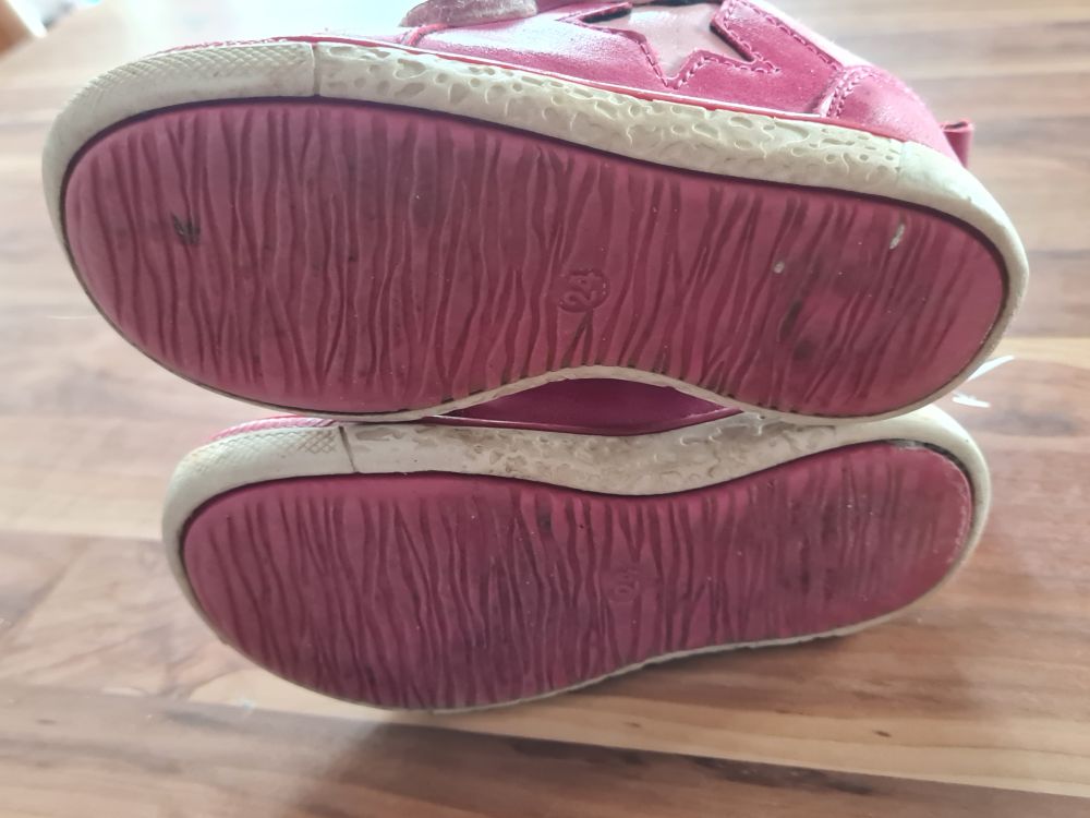 Schuhe für Mädchen, pink-rosa, Gr. 24, Secondhand