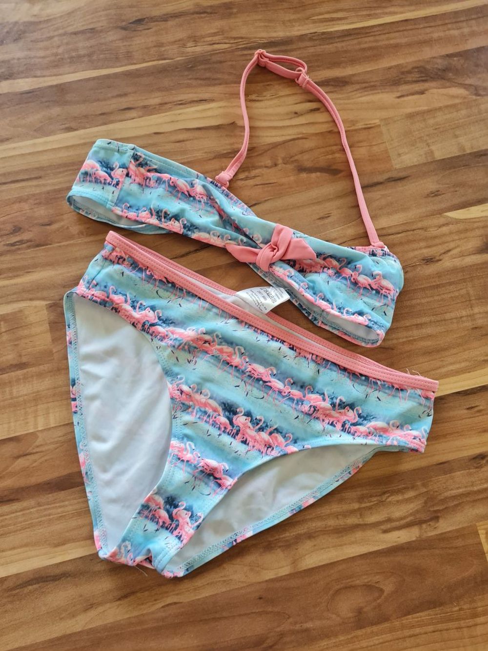 Bikini "Flamingo", Gr. 140, Secondhand