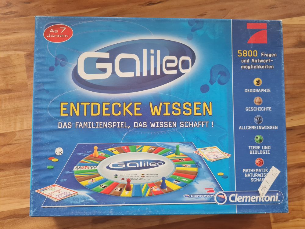 Galileo Wissen - Das Familienspiel, das Wissen schafft, Secondhand