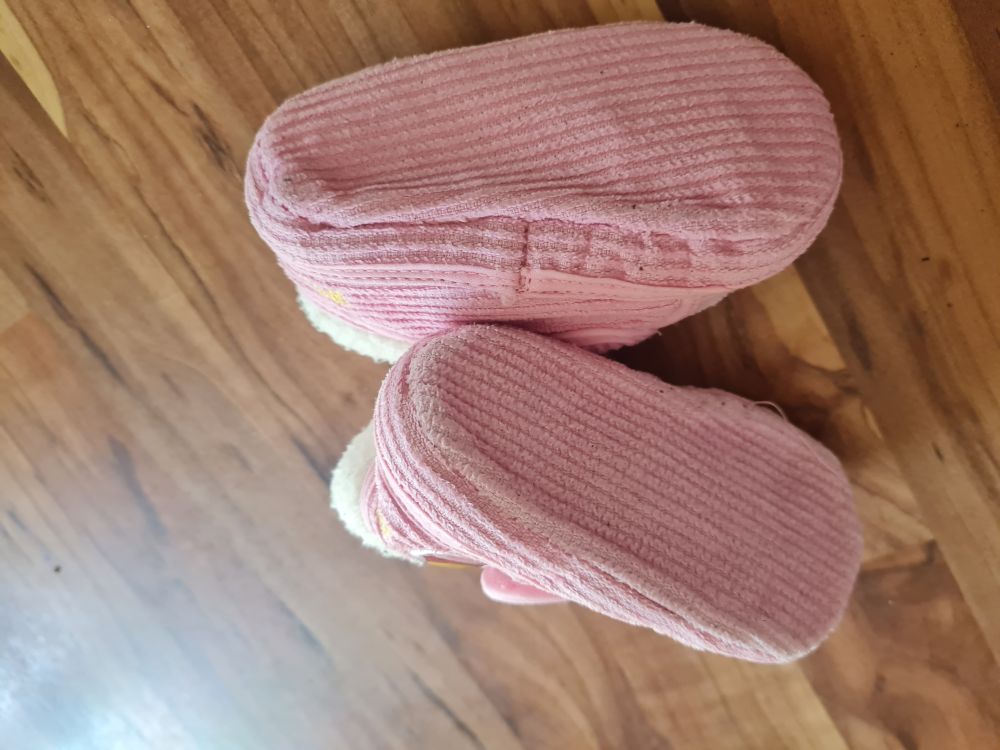 Babyschuhe "Winnie Pooh", rosa, Gr. 18/19, Secondhand