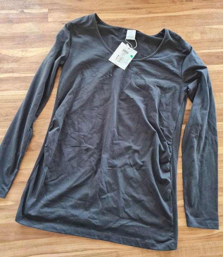 mama licious Umstandsshirt, Farbe: Dark Navy, Gr. XL, Neuware mit Etikett