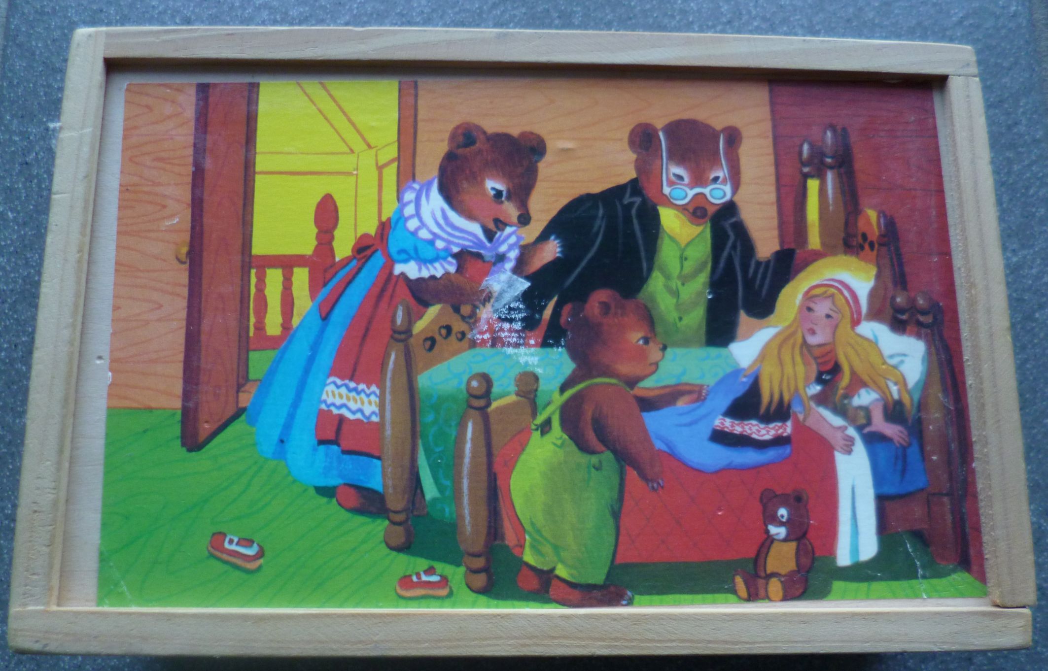Würfelpuzzle Märchenmotive, 15 Würfel
