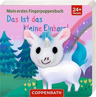 Mein erstes Fingerpuppenbuch: Das ist das kleine Einhorn! Pappbilderbuch, Neuware