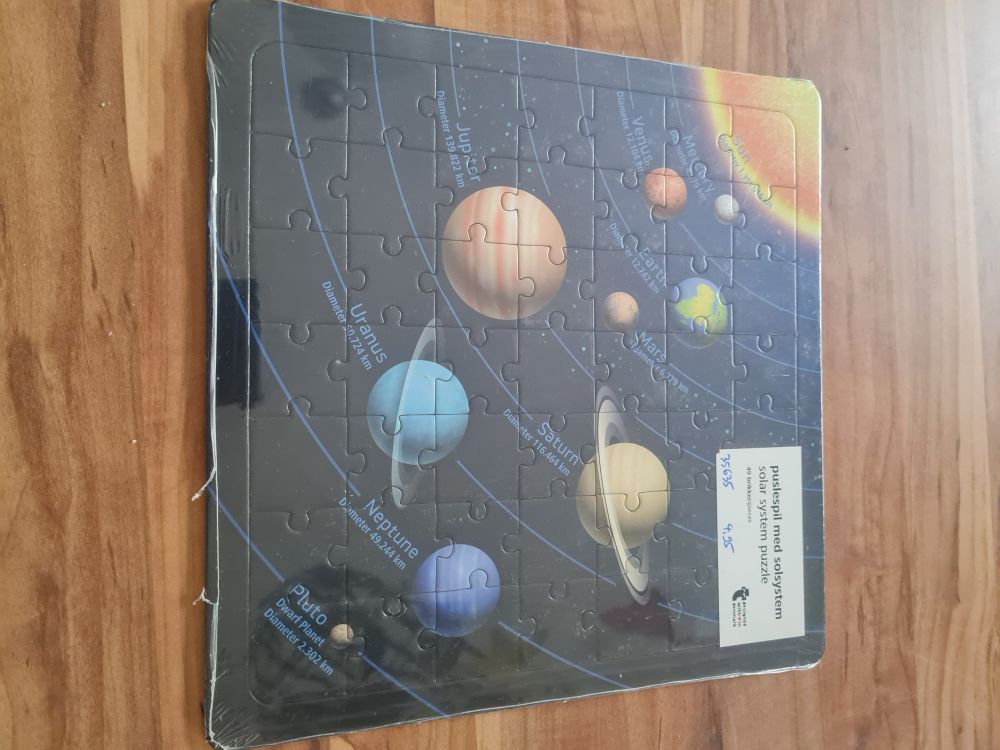 Puzzle "Sonnensystem", 49 Teile, Neuware