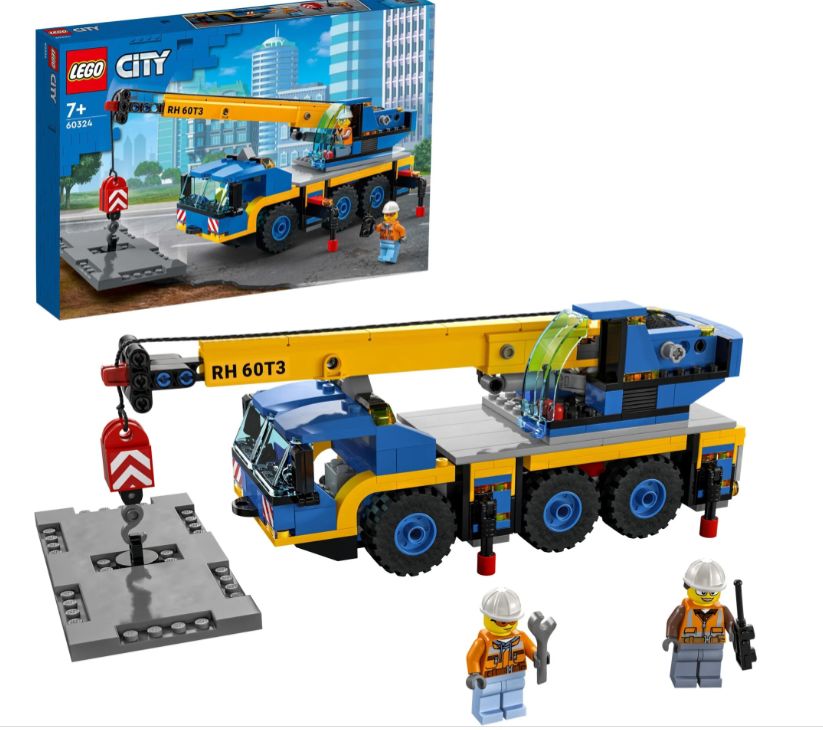 LEGO City 60324 Geländekran, Neuware