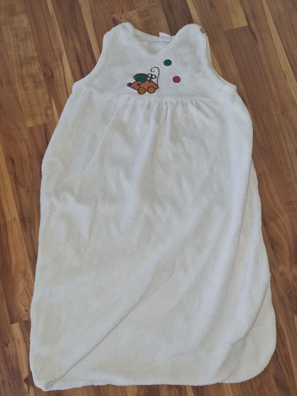 Schlafsack "Aufziehmaus", Gr. 62/68, 0,5-1 TOG, Secondhand