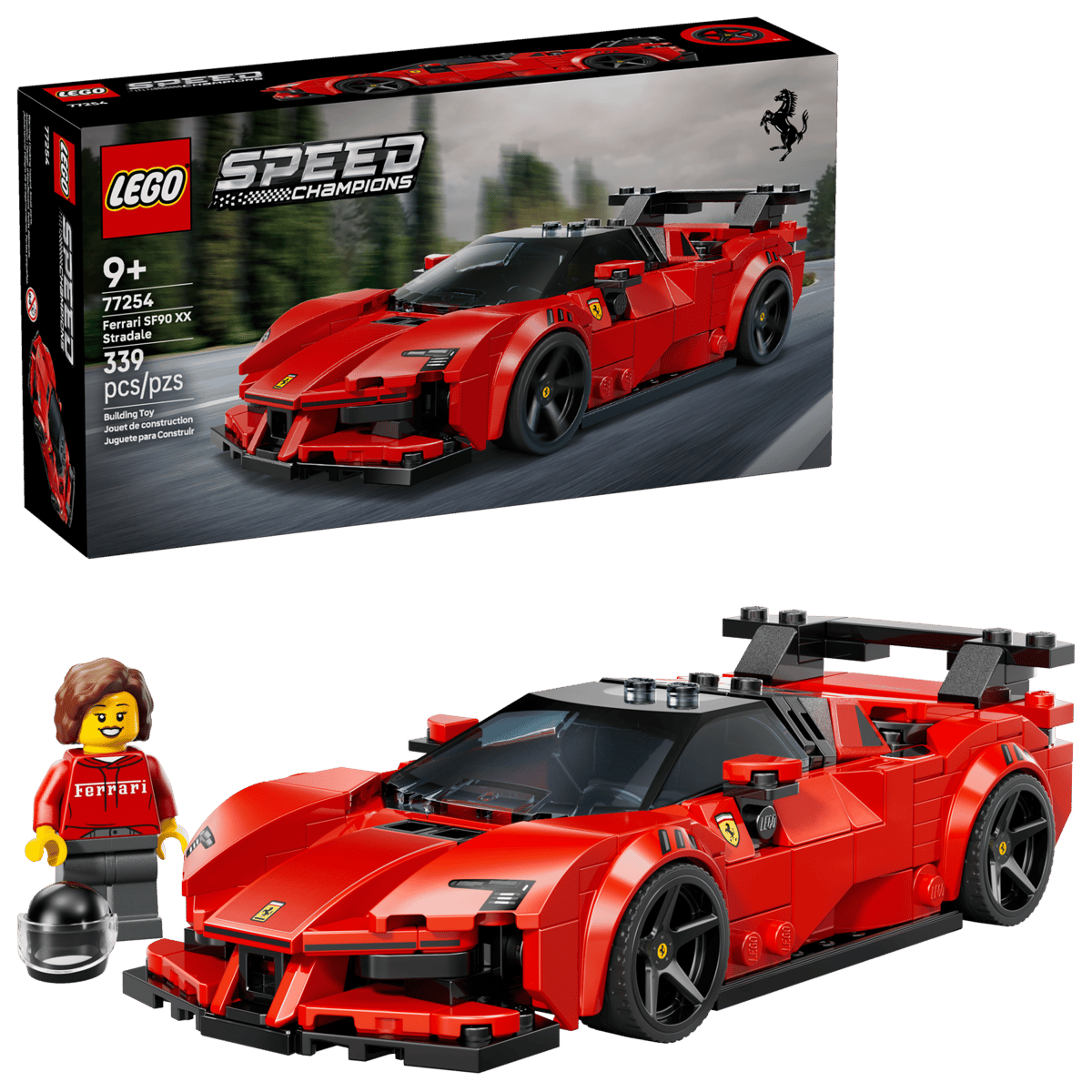 LEGO Speed Champions 77254 Ferrari SF90 XX Stradale Sportwagen, Neuware