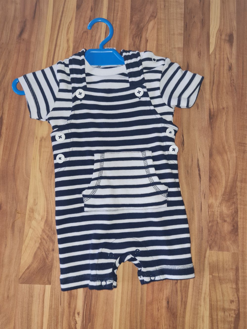 Topomini 2teiliges Set "marine geringelt", Gr. 56, Neuware mit Etikett