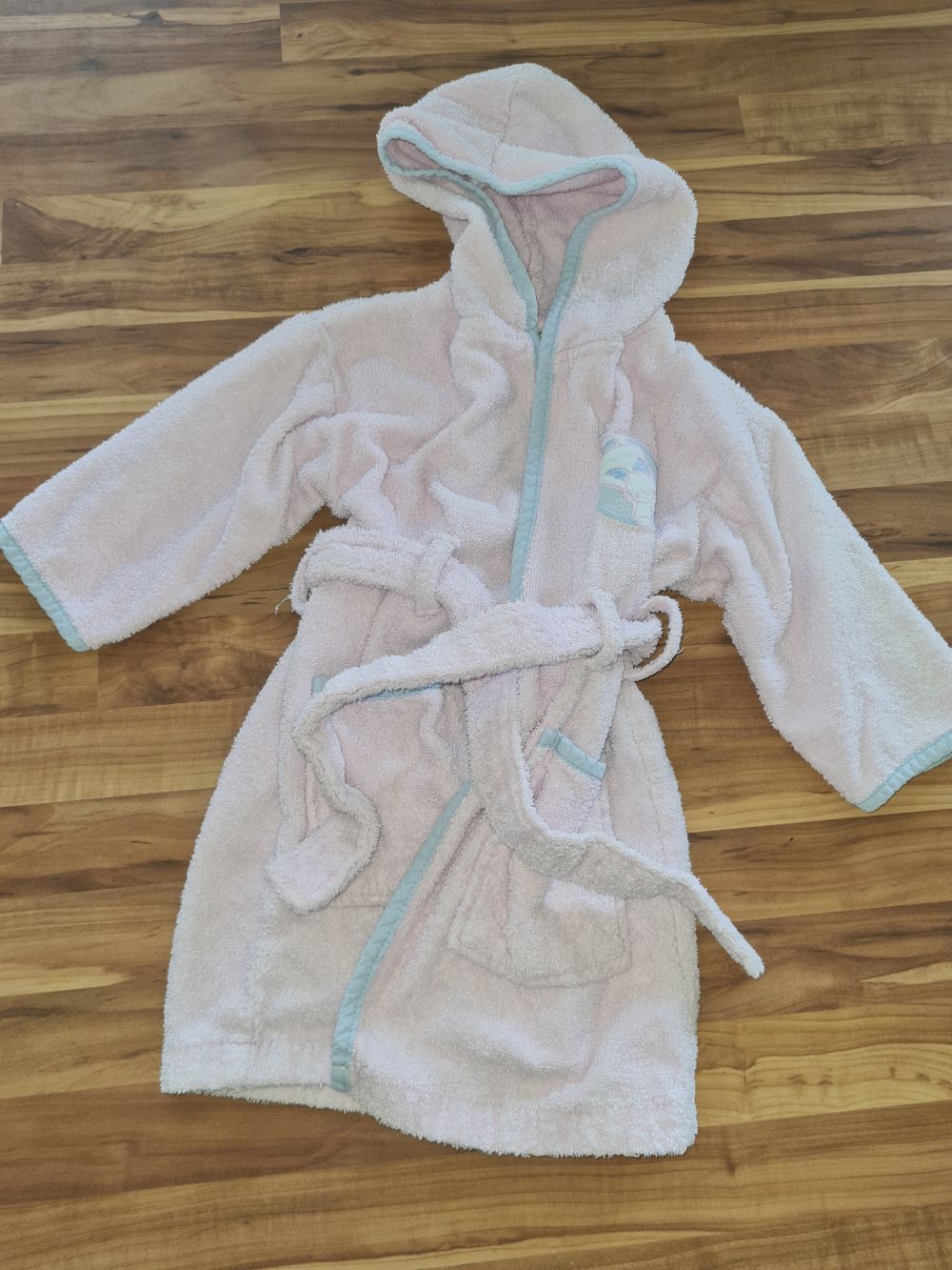 Topolino Bademantel, rosa, Gr. 92, Secondhand