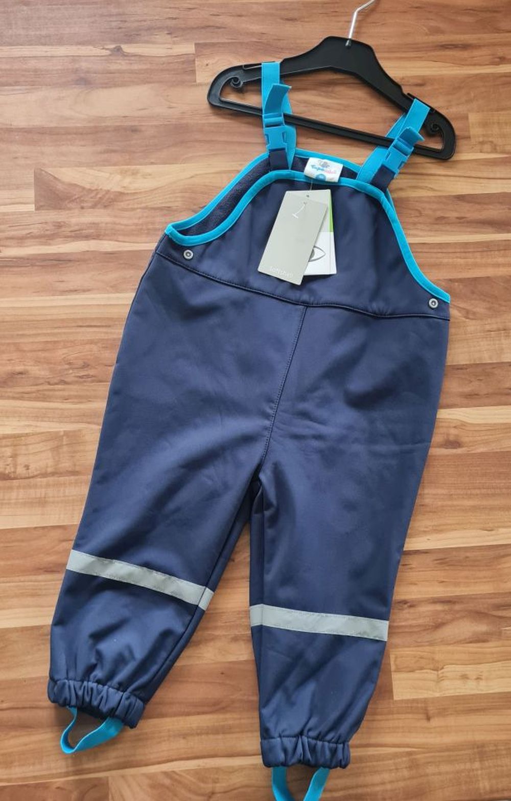 Softshell-Regenhose, marine, Gr. 86, Neuware mit Etikett