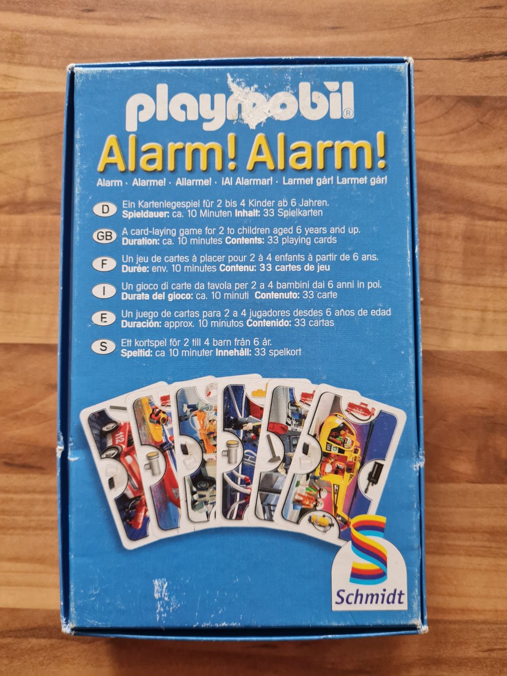 playmobil Alarm! Alarm! Kartenspiel mit Maxi-Karten, Secondhand