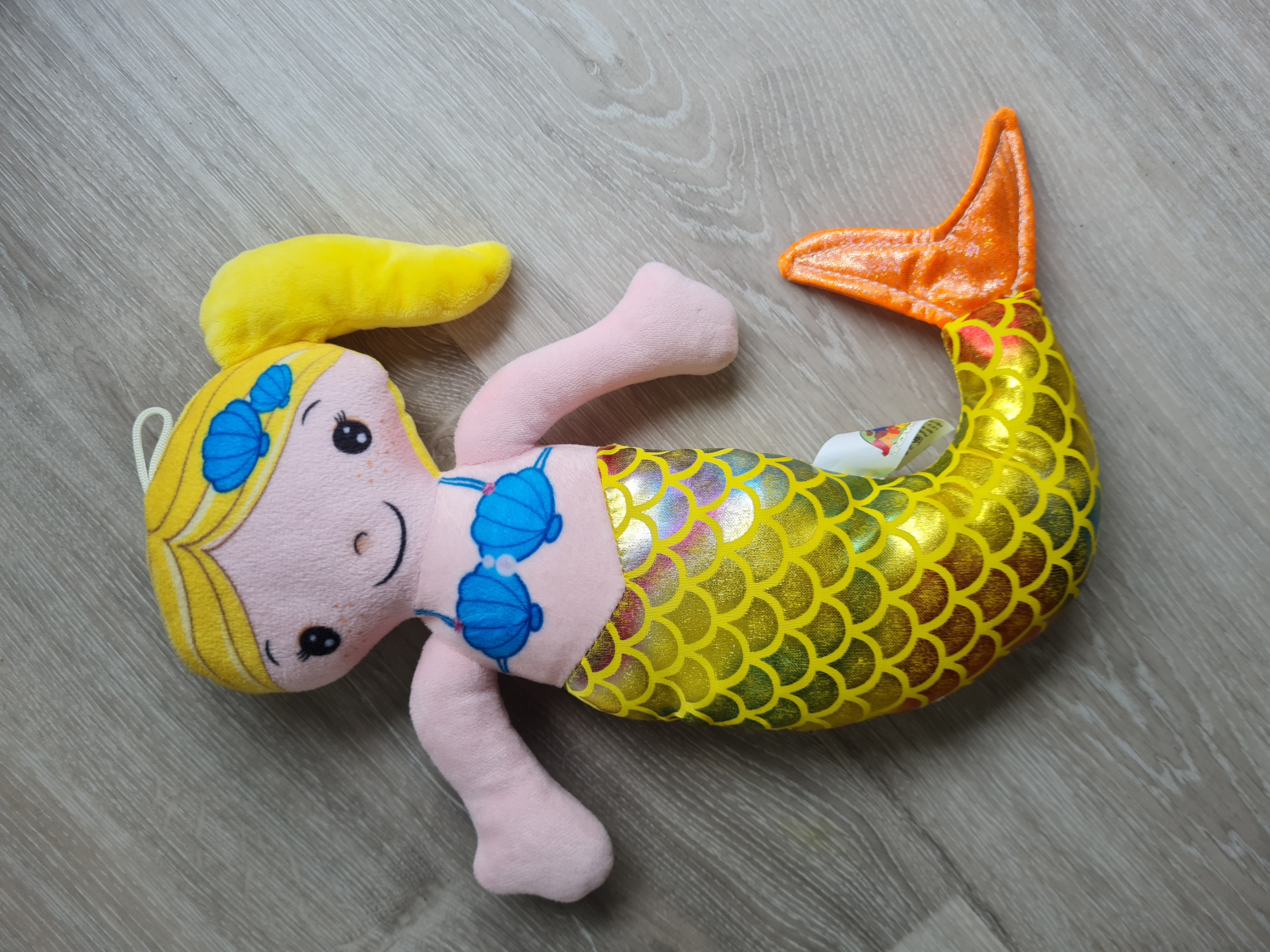 Weiche Meerjungfrau Plüschpuppe, ca. 30cm