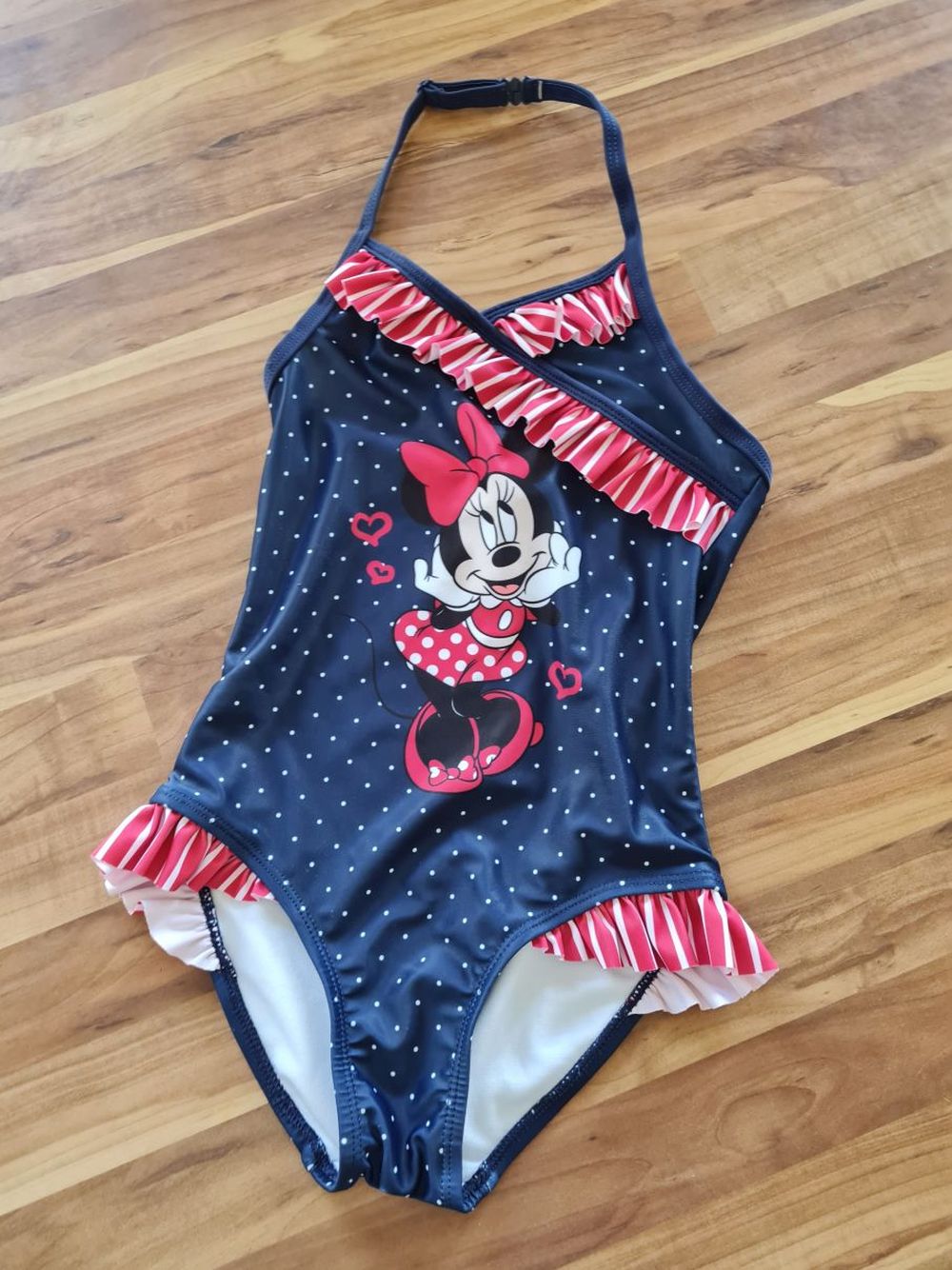 Disney Badeanzug "Minnie Mouse" Gr. 110/116, Secondhand (neuwertig)