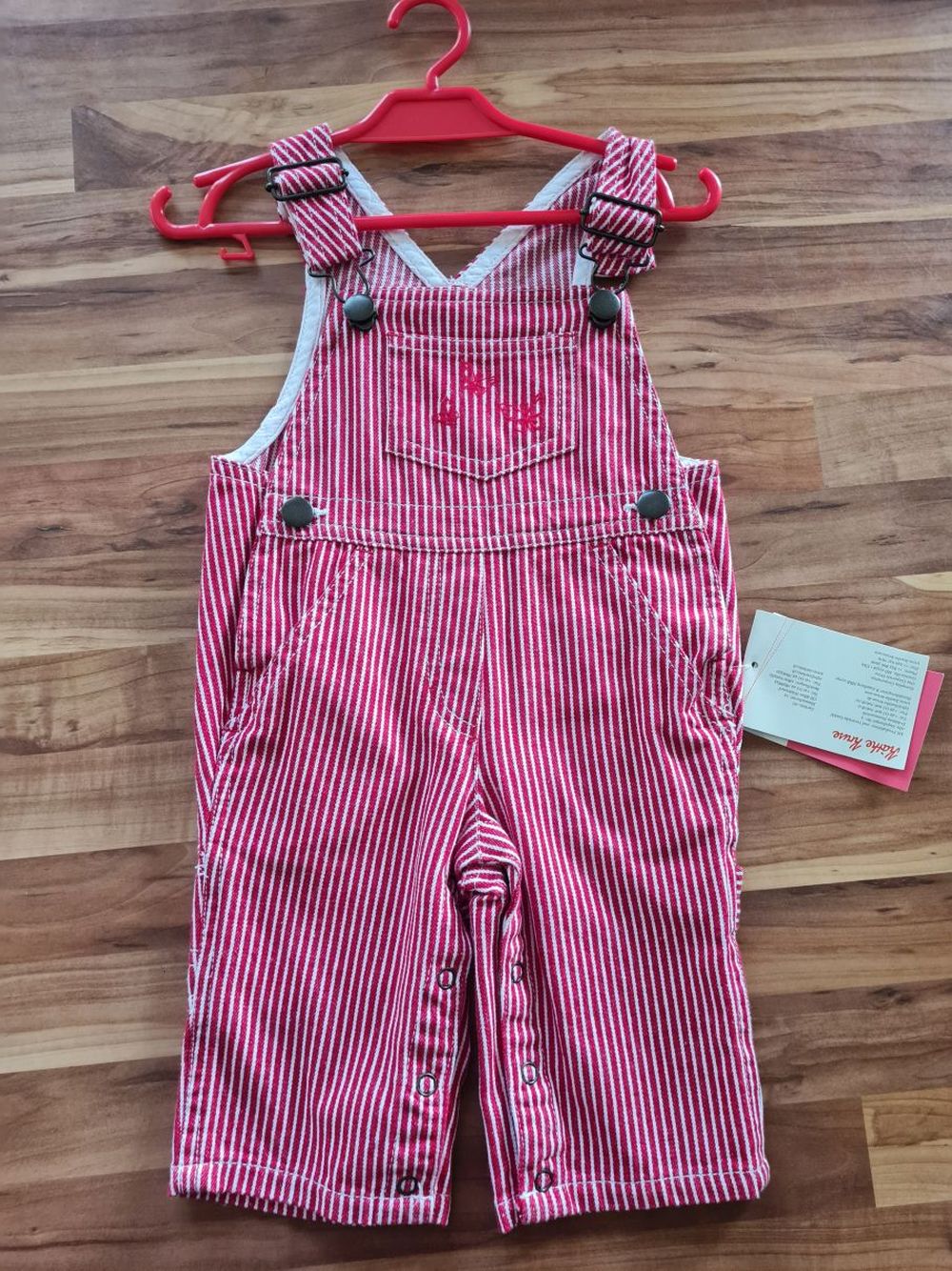 Käthe Kruse Latzhose in rot/weiß, Gr. 62, Neuware mit Etikett