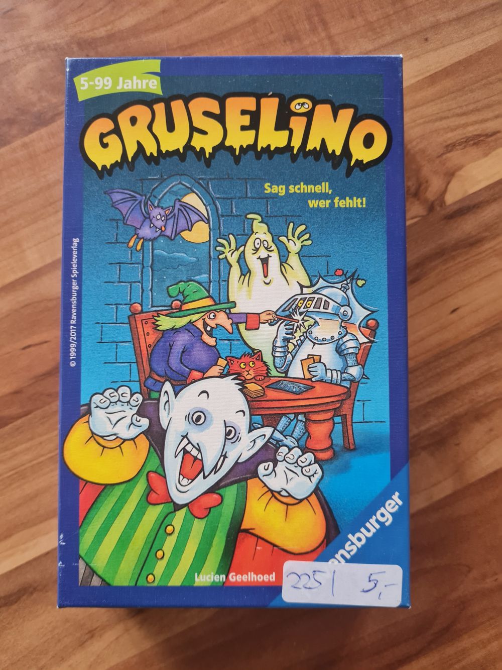 Gruselino, Secondhand