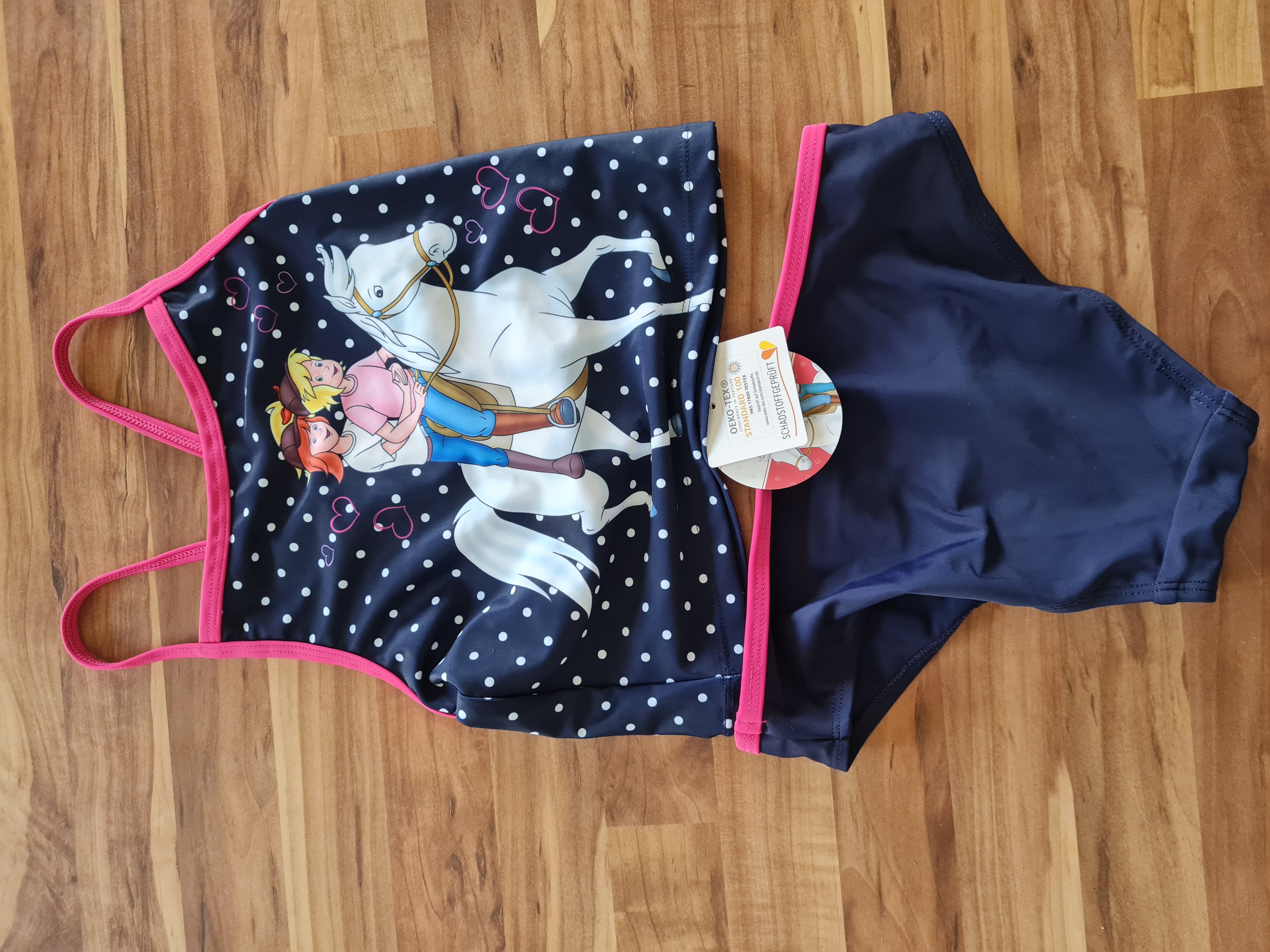 Tankini "Bibi und Tina" Gr. 134/140, Neuware mit Etikett