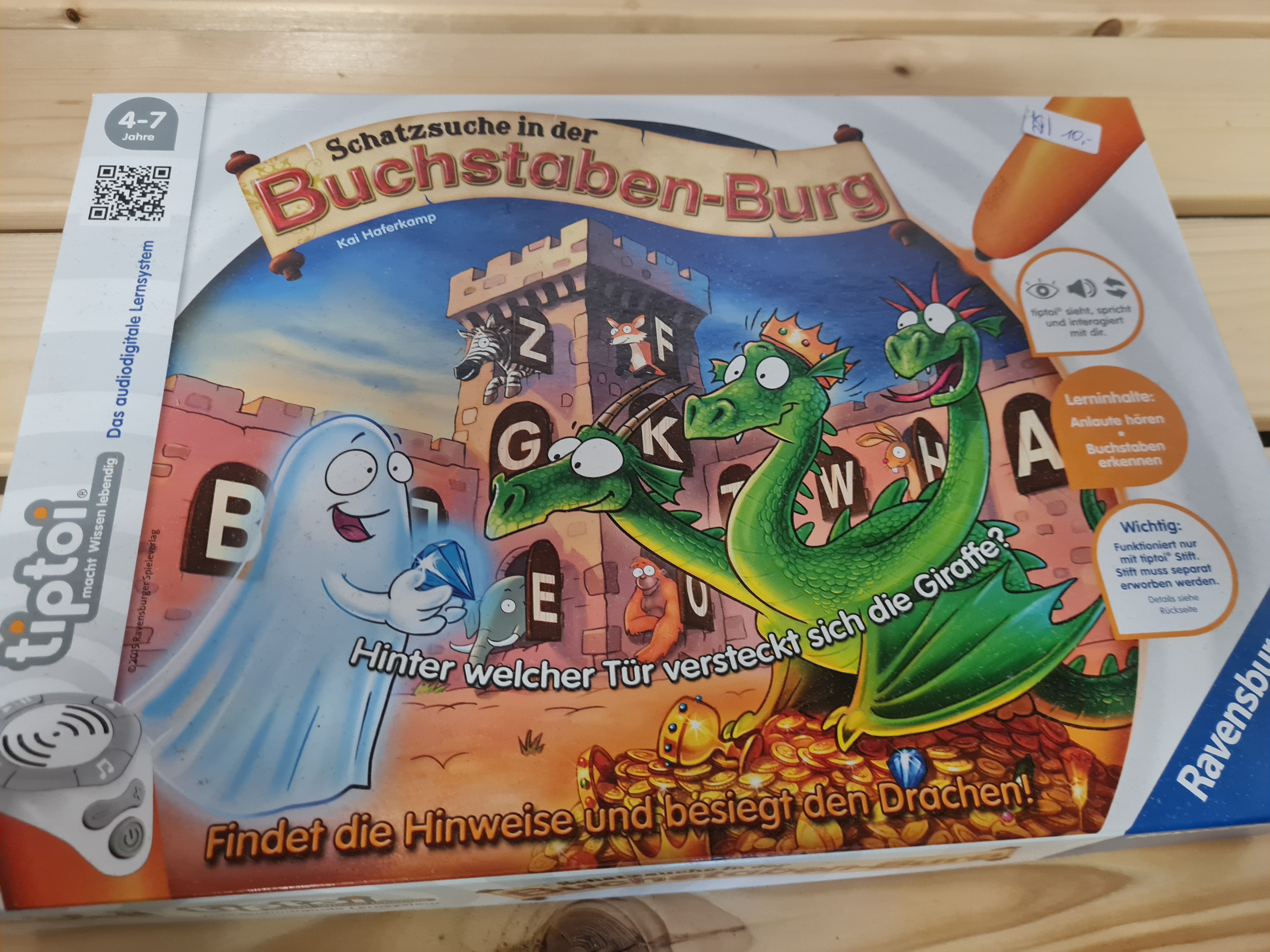  tiptoi Schatzsuche in der Buchstaben-Burg, 4-7 Jahre