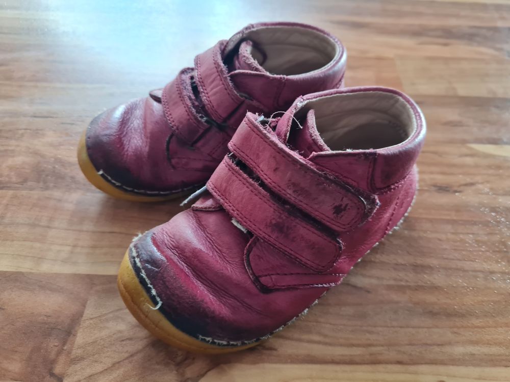 Froddo Schuhe, rot, Gr. 23, Secondhand