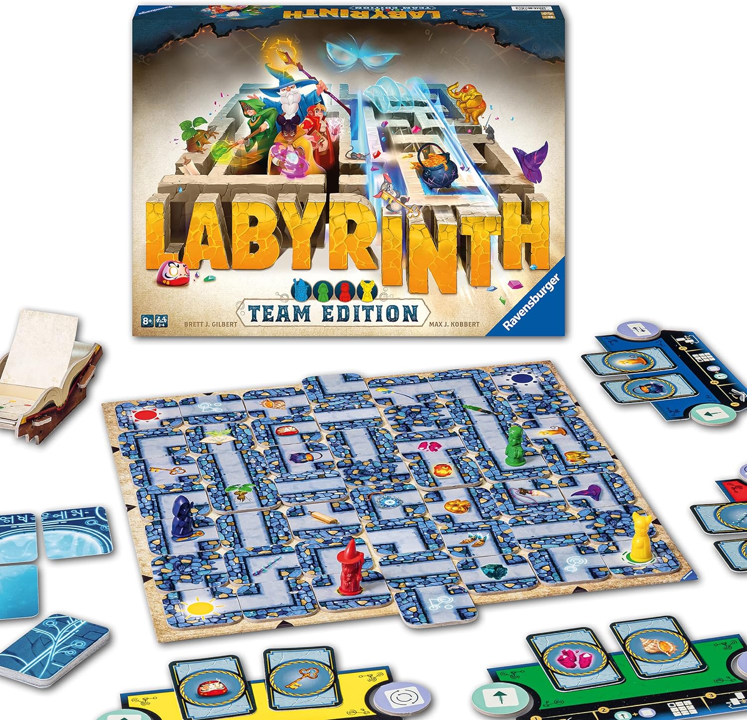 Labyrinth Team Edition- Die kooperative Variante des Spieleklassikers für 2 - 4 Personen, Neuware