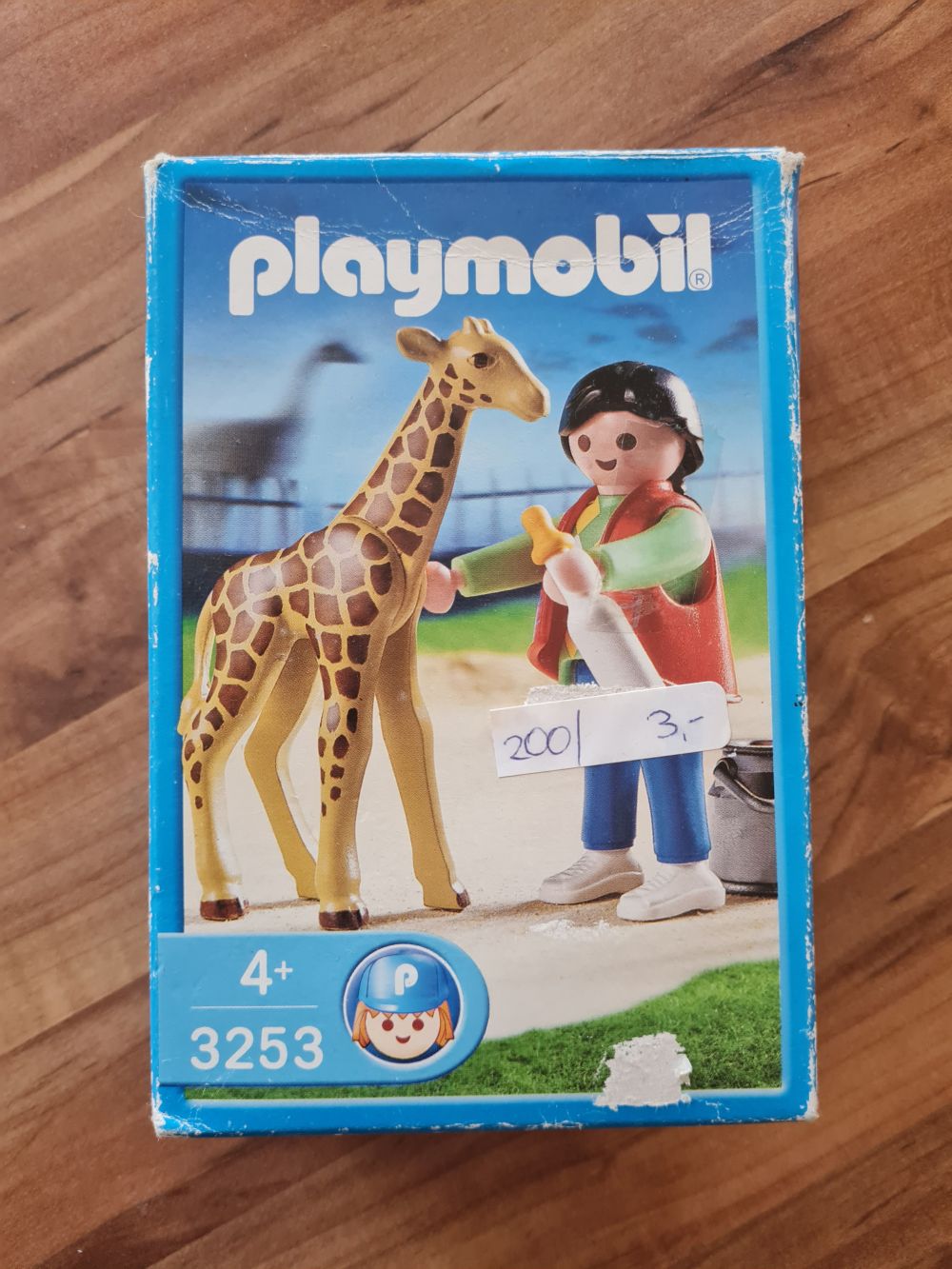 Playmobil  3253 Tierpflegerin mit Babygiraffe, Secondhand
