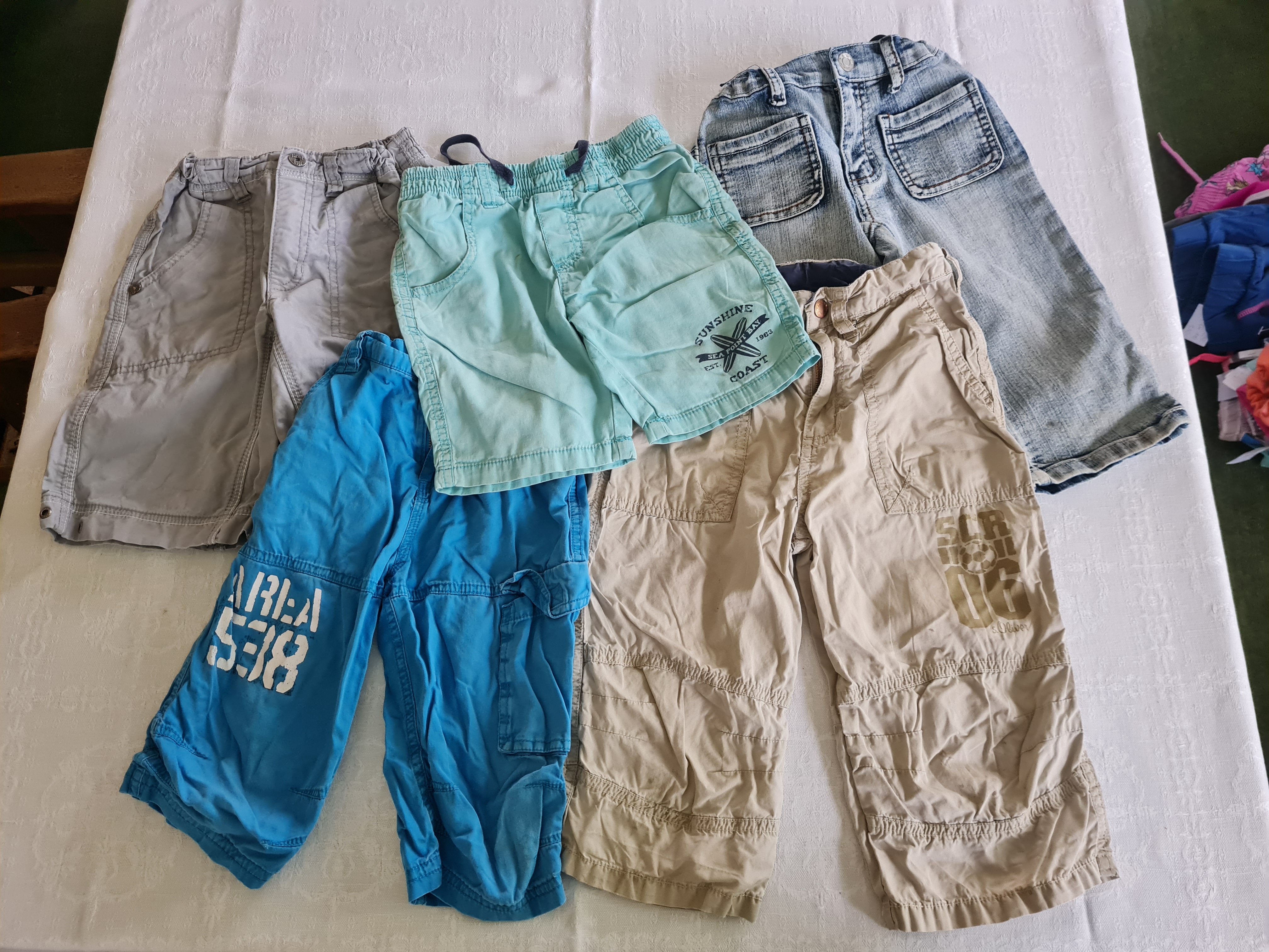 Sommerhosen Set für Jungen, Gr. 110 und Gr. 110/116
