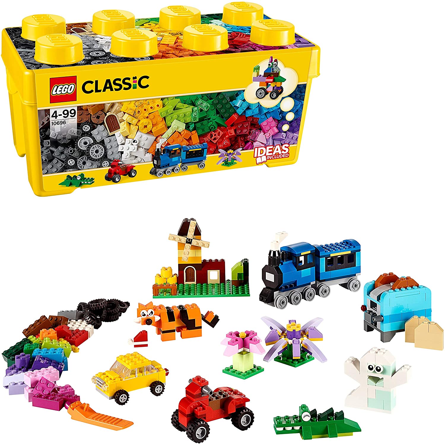 LEGO Classic 10696 Mittelgroße Bausteine-Box, Neuware