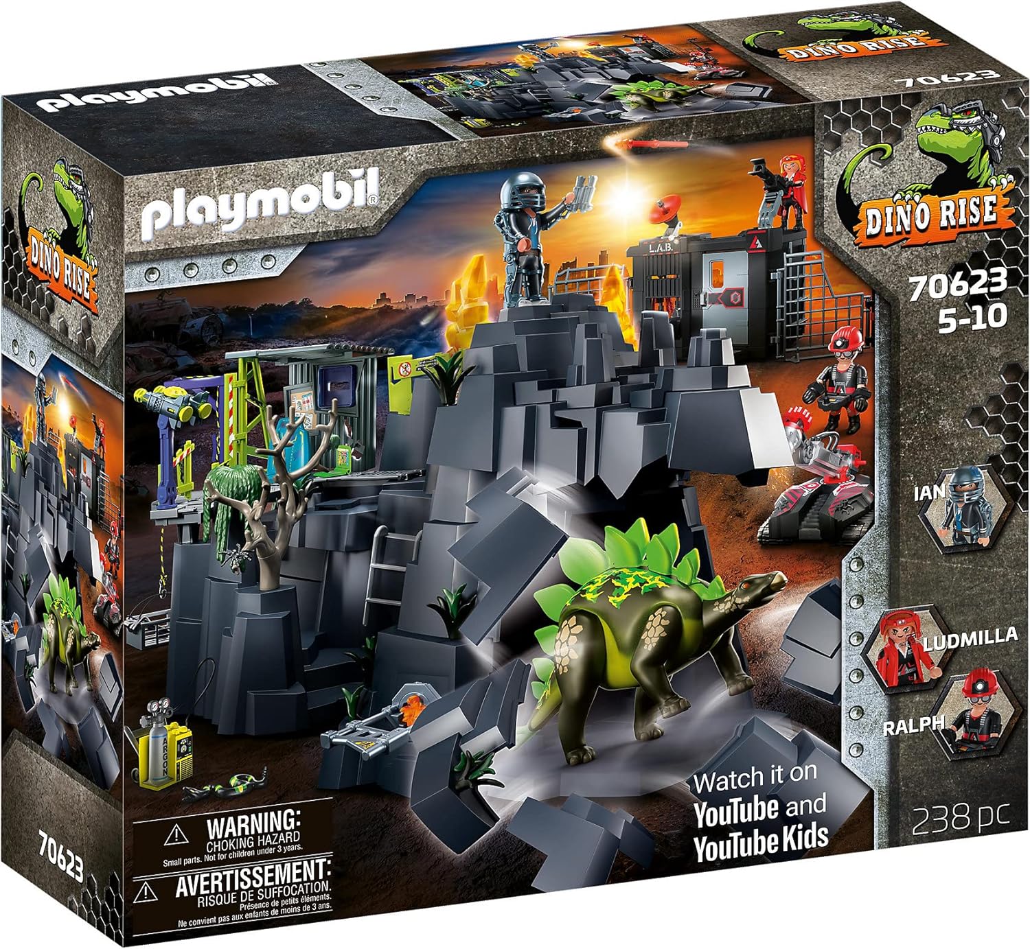 PLAYMOBIL Dino Rise 70623 Dino Rock, Neuware