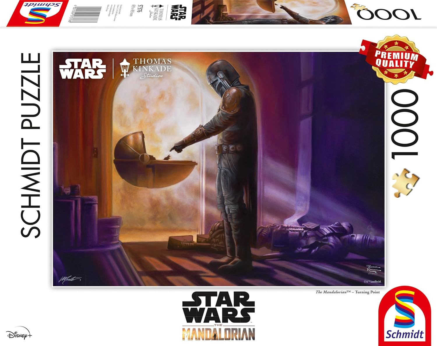 Thomas Kinkade, Lucas Film, Star Wars, Turning Point, 1000 Teile Puzzle (Nr. 57376), Neuware
