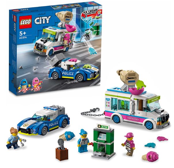 LEGO City 60314 Eiswagen-Verfolgungsjagd, Neuware (EOL)