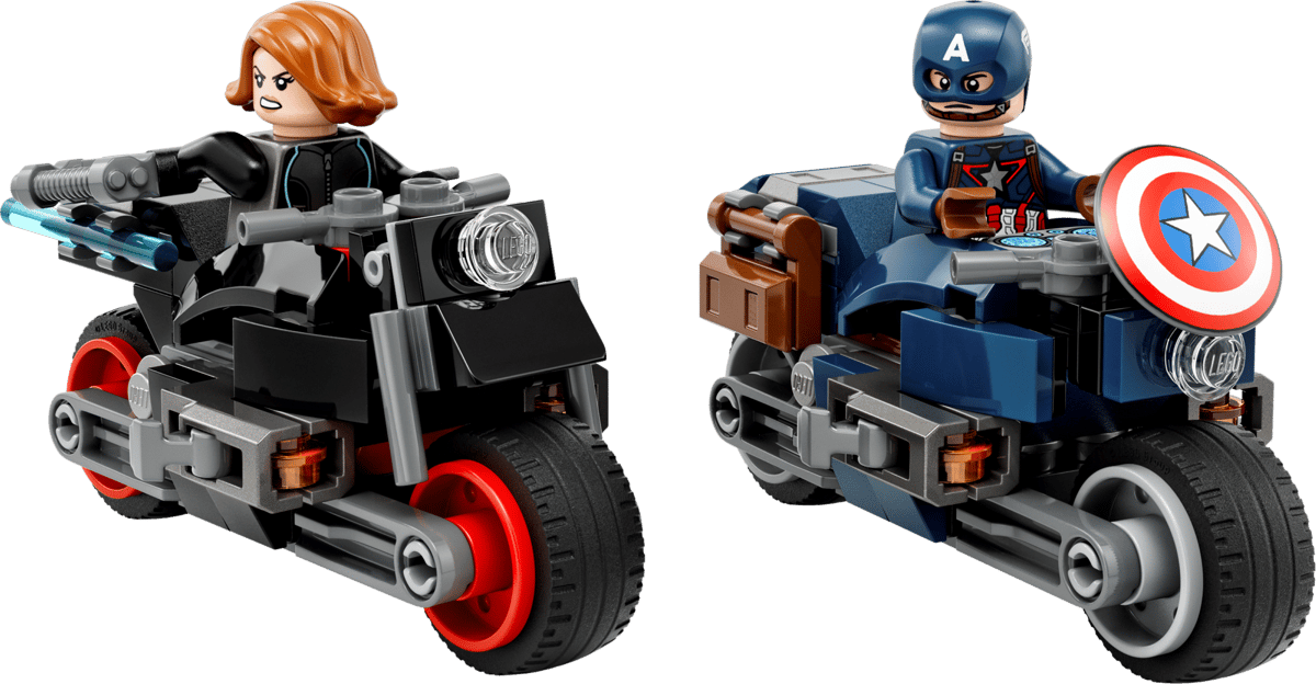 LEGO Marvel 76260 Black Widows & Captain Americas Motorräder (EOL), Neuware