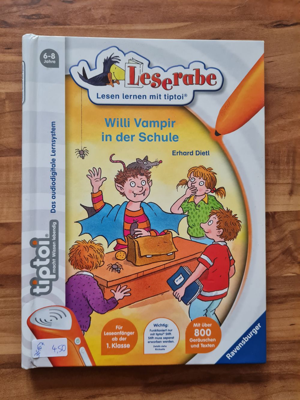Tiptoi Leserabe - Willi Vampir in der Schule, Secondhand