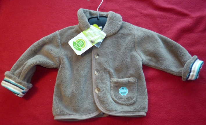 Kuscheljacke "My little puppy", Gr. 62, Neuware mit Etikett