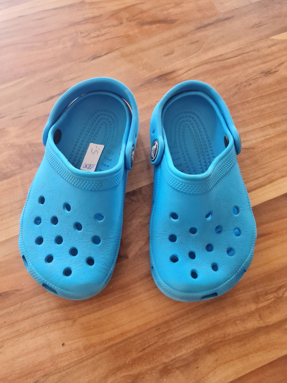 Crocs, blau, Gr. C8/9 (Gr. 24/25), Secondhand