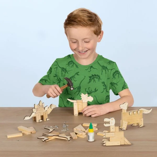 SES Creative - Holzarbeitsset - Dinosaurier, Neuware