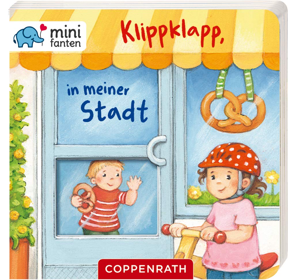 minifanten 12: Klippklapp, in meiner Stadt Pappbilderbuch, Neuware