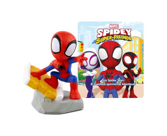 Tonies Content-Tonie Marvel Spidey und seine Super-Freunde - Das Spidey Team & 3 weitere spannende Abenteuer, Neuware