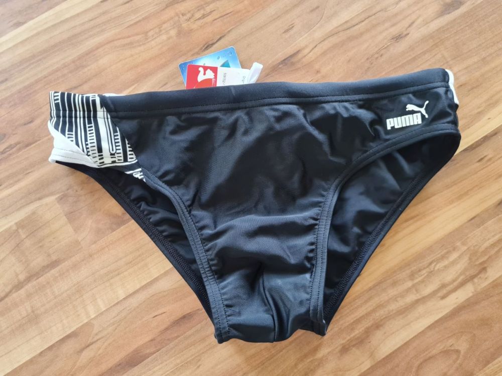 Puma Badehose, schwarz, Gr. 152, Neuware mit Etikett