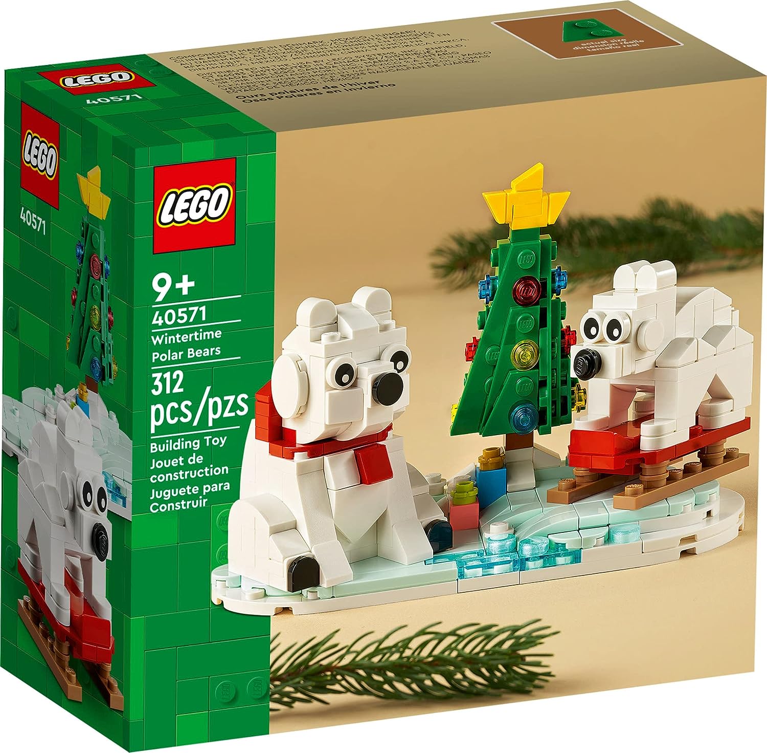 LEGO Seasonal 40571 Eisbären im Winter, Neuware (EOL)