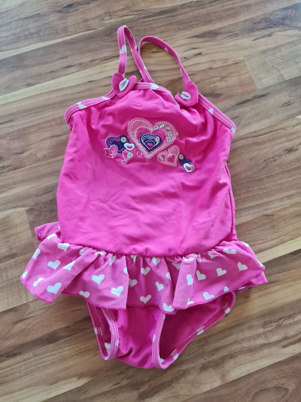 Pusblu Badeanzug "Herzen" Gr. 86, Secondhand