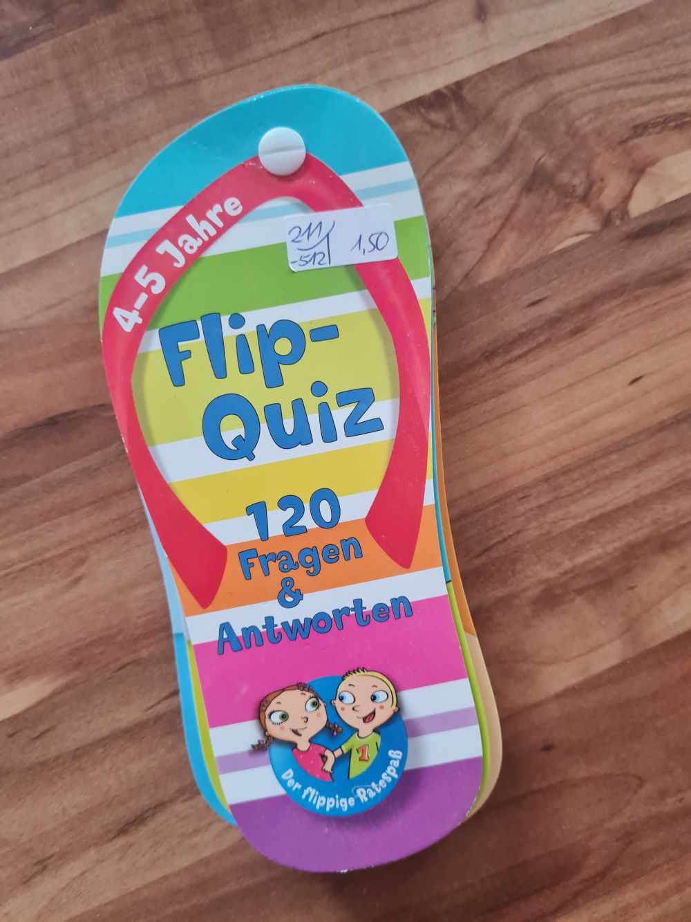 Flip-Quiz, 120 Fragen und Antworten, Secondhand