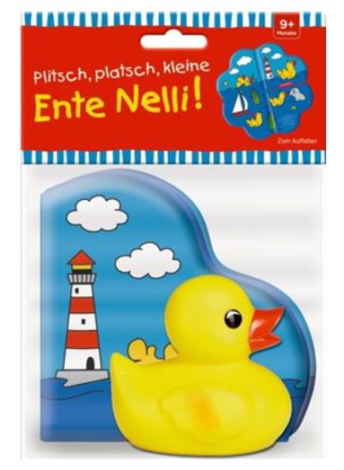 Mein liebstes Badebuch: Plitsch, platsch, kleine Ente Nelli! Neuware