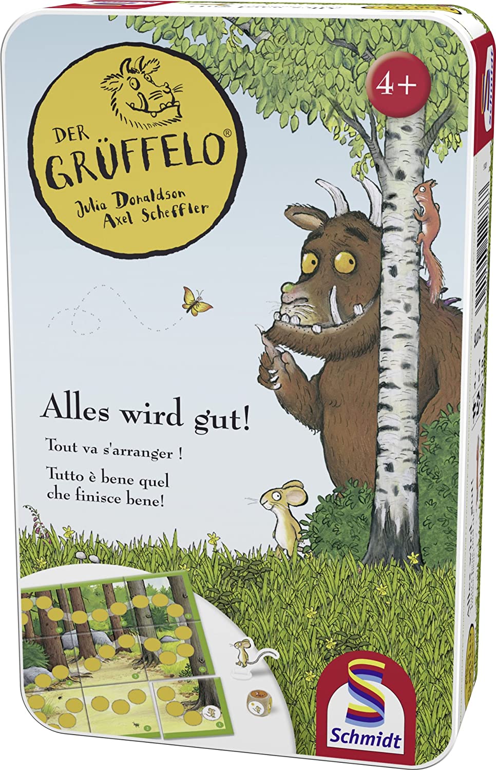 Der Grüffelo, Alles Wird gut, Bring Mich mit Spiel in der Metalldose, Neuware